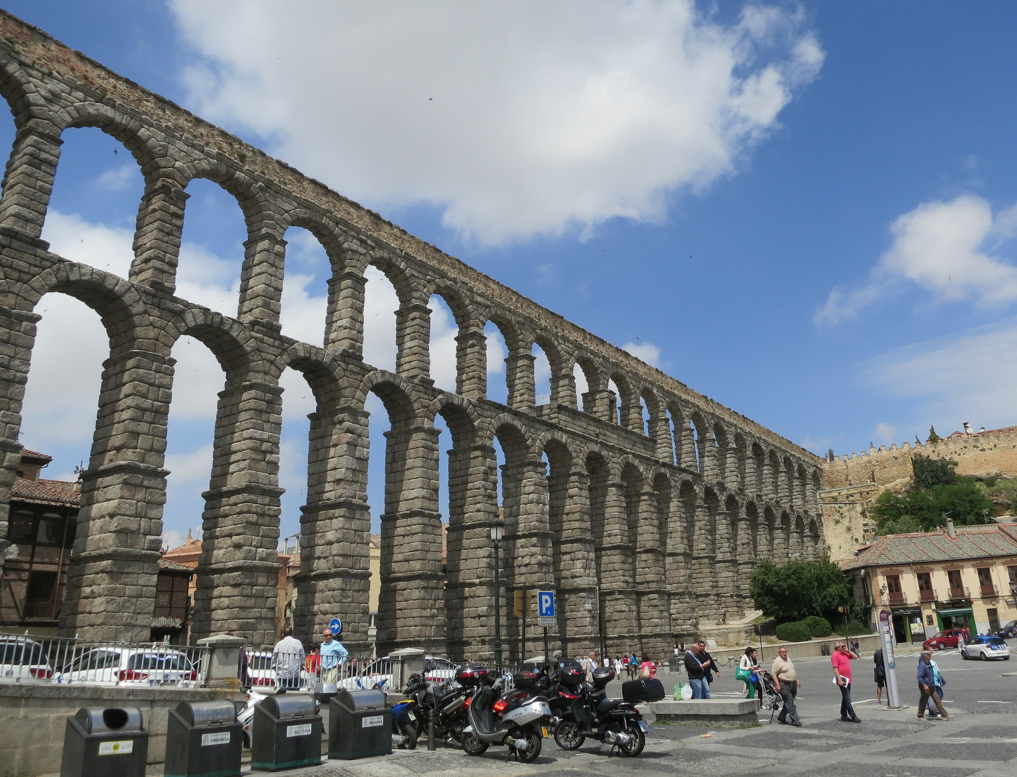 Aqueduct of Segovia. Photo: Eric Titcombe