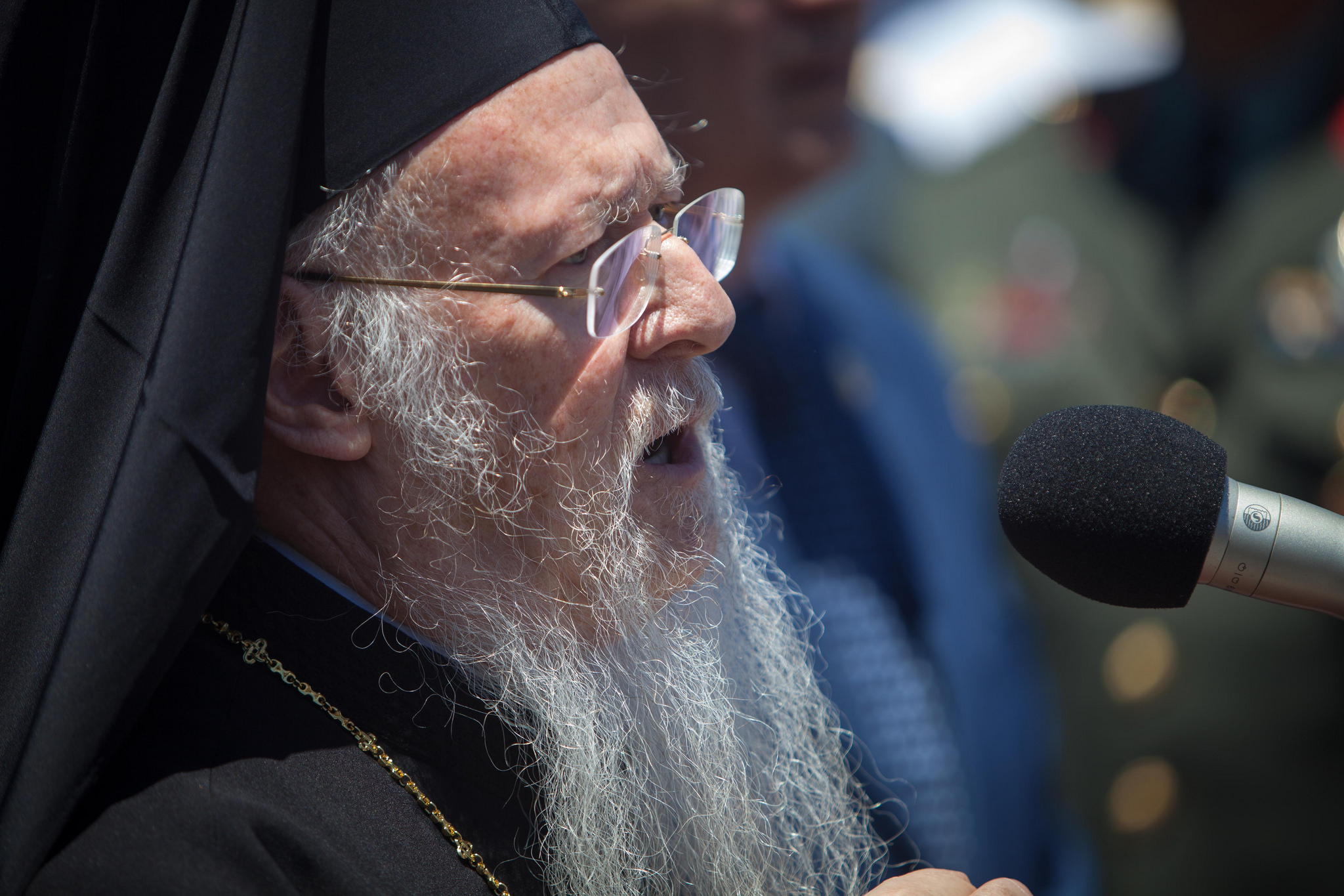 His All-Holiness Ecumenical Patriarch Bartholomew. Photo: ©2016 Sean Hawkey.