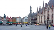 The juries for the categories Conservation and Education, Training and Awareness-Raising will meet in Bruges on 18-19 February. Photo: Market Square, Dennis Jarvis, CC BY-SA 2.0