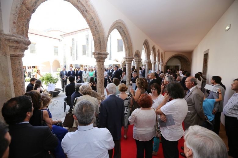 The opening of the Monastery in Setúbal on 20 June 2015. Photo: Courtesy of Municipality of Setúbal.
