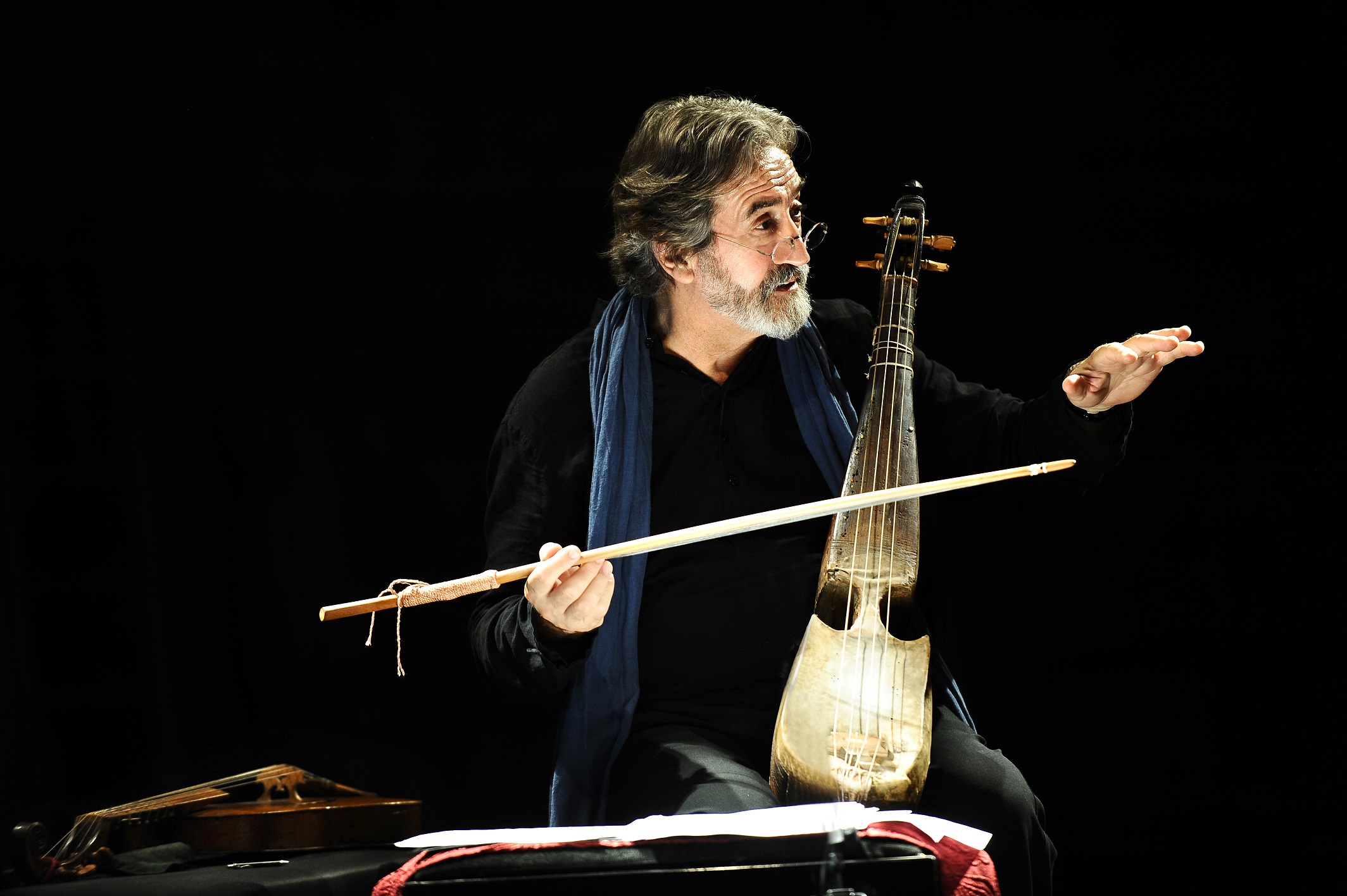 Maestro Jordi Savall, winner of the 2015 HVS Award. Photo: © David Ignaszewski