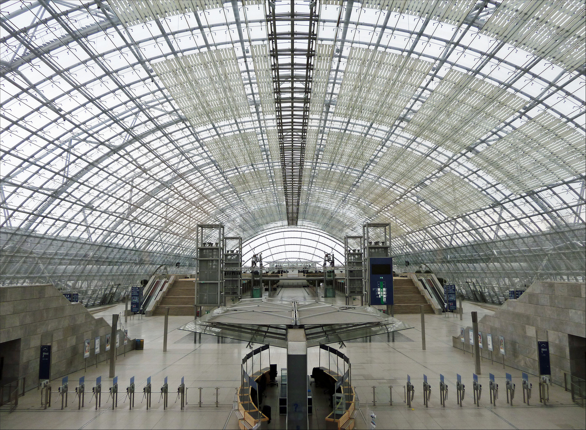 Leipziger Messe Exhibition and Convention Centre. Photo: Michael (CC BY-NC 2.0)