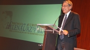 Orhan Pamuk at the Helena Vaz da Silva European Award in Lisbon on 3 October 2014. Photo: Pedro Melim