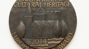 Plaque 2014 European Union Prize for Cultural Heritage / Europa Nostra Awards.