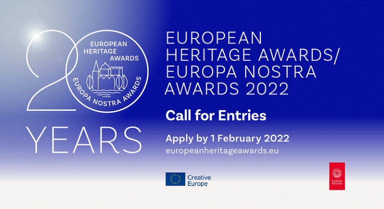 Open for submissions: European Heritage Awards / Europa Nostra Awards 2022