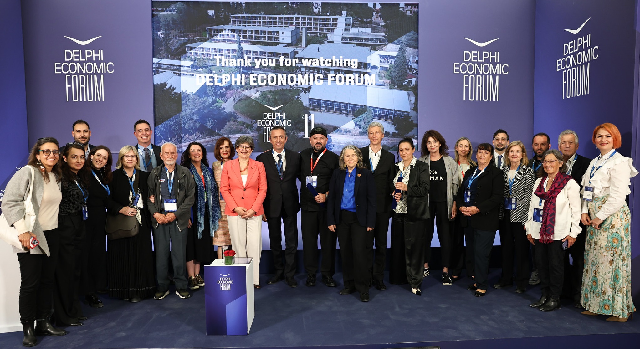 Europa Nostra celebrates citizens’ engagement and emphasises placing cultural heritage at the heart of European policy at the Delphi Economic Forum 2026 - Europa Nostra